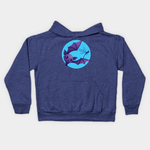 Damselfly In Distress Kids Hoodie by fizzgig